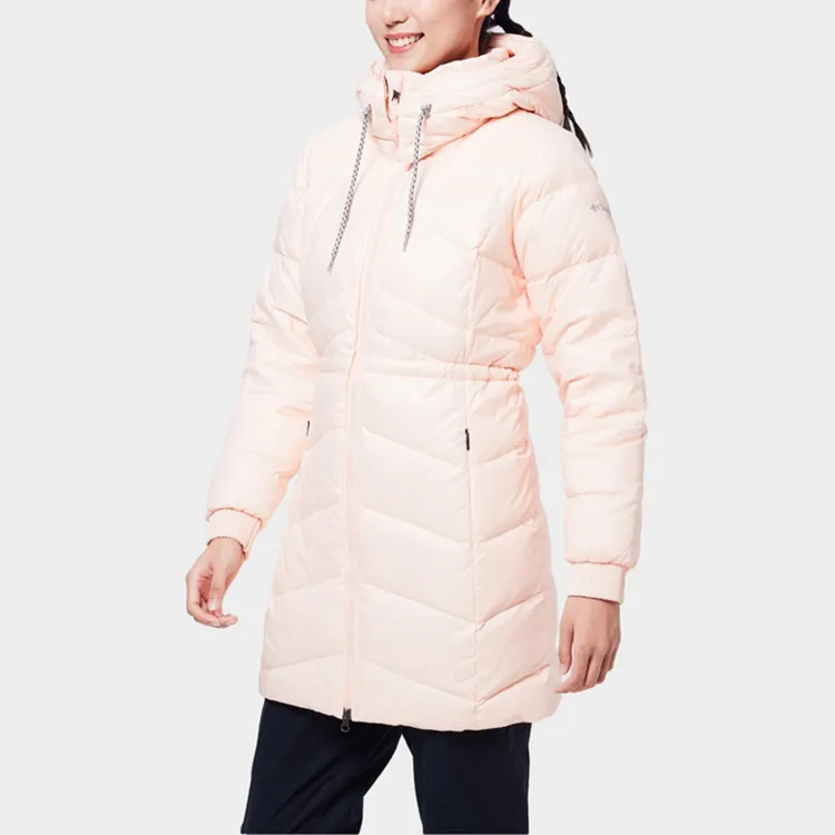 Columbia Down Jacket Women's Pink-4