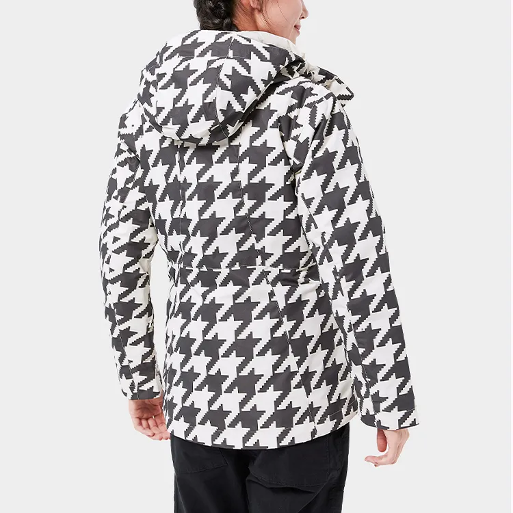 Columbia Windbreaker Jackets Women's Black/White-6