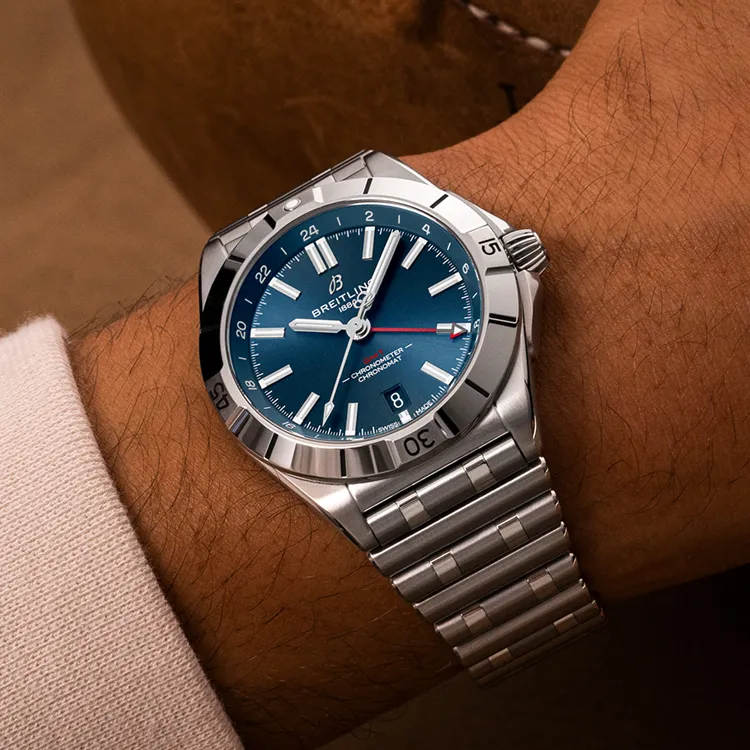 Breitling Men Mechanical Chronograph Collection Watch-3