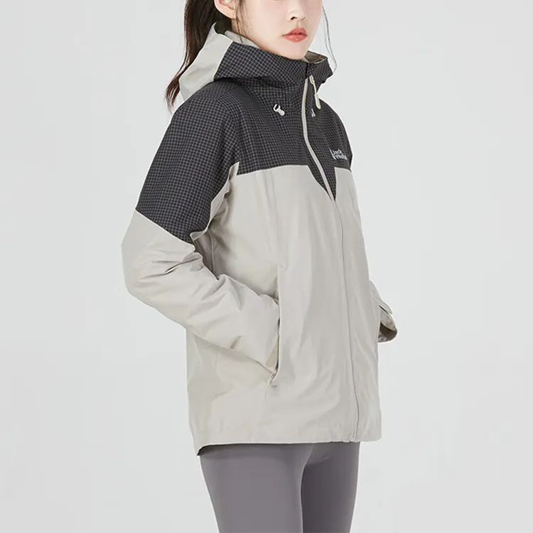 Jack Wolfskin Outdoor Hiking Waterproof Windbreaker Jacket Women's-9