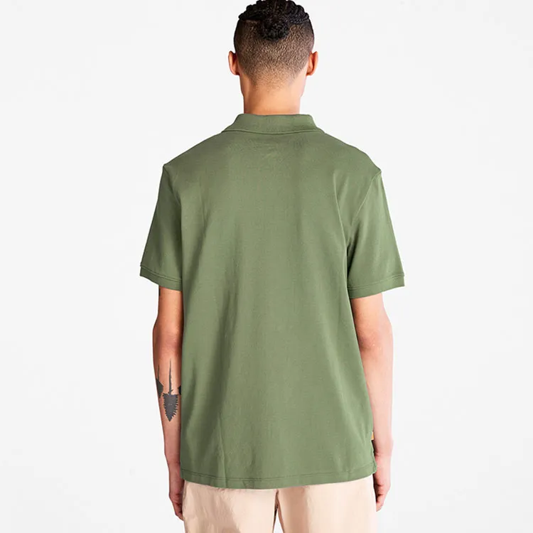 Timberland Polo Shirt Men's Kassel Green-5