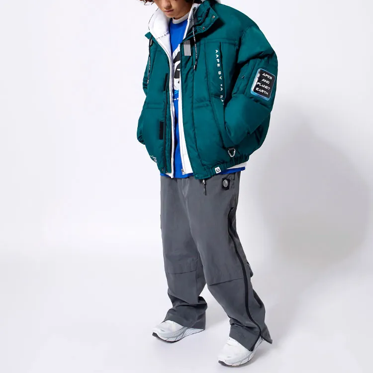 Aape Logo-print Padded Jacket-5