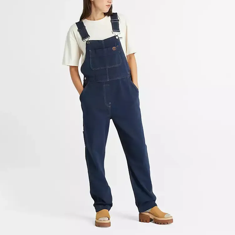 Timberland Overalls Women's Denim Blue-3