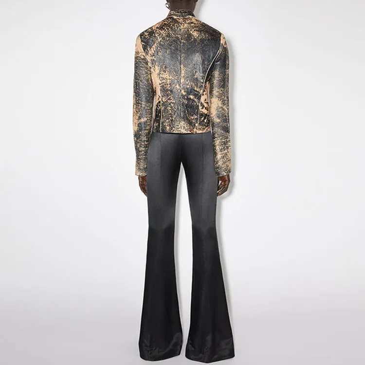 Acne Studios Distressed effect Leather Jacket-2