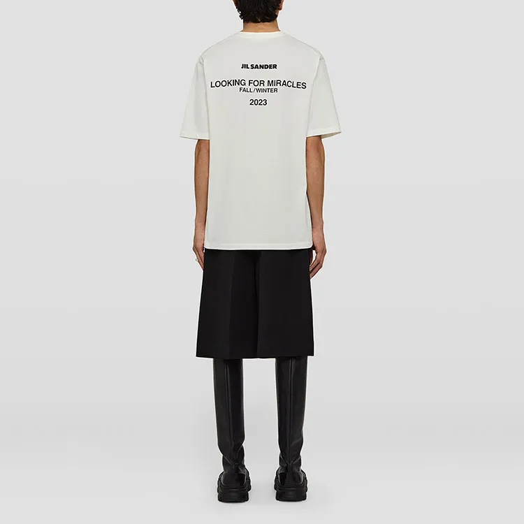 JIL SANDER T-Shirts Men White-2