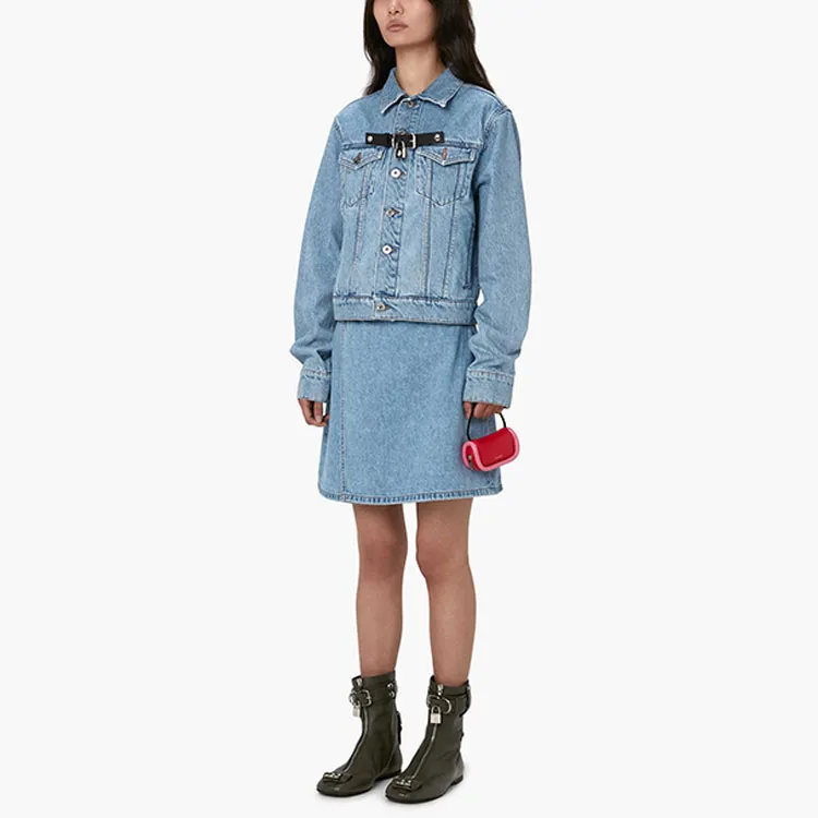 JW Anderson Padlock Strap Trucker Jacket-2