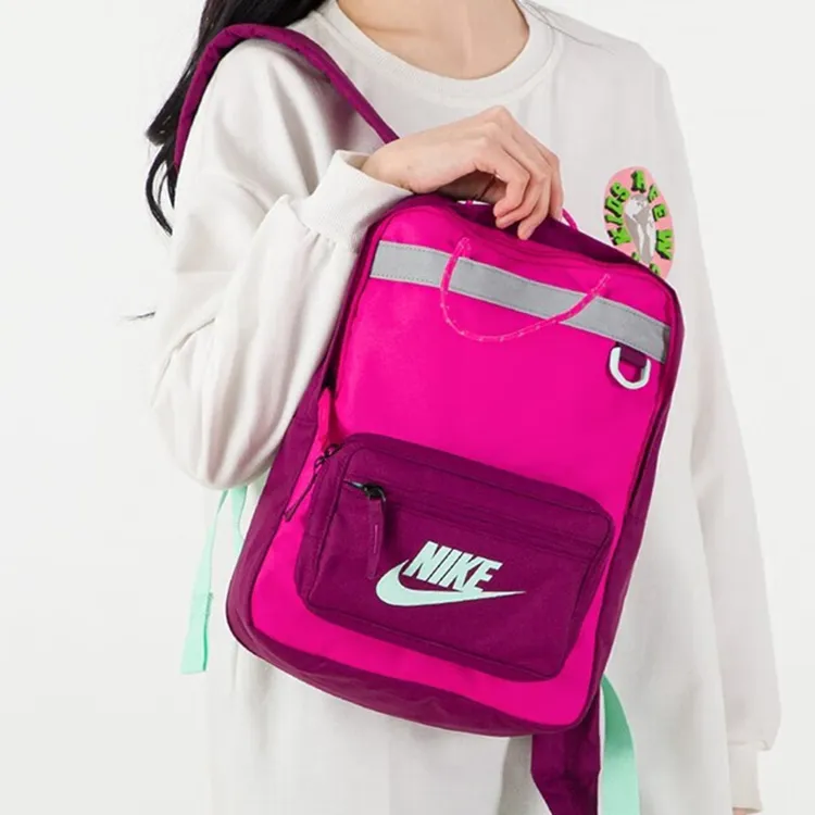 Nike Tanjun Fabric Backpack Regular Unisex Rose Red-4