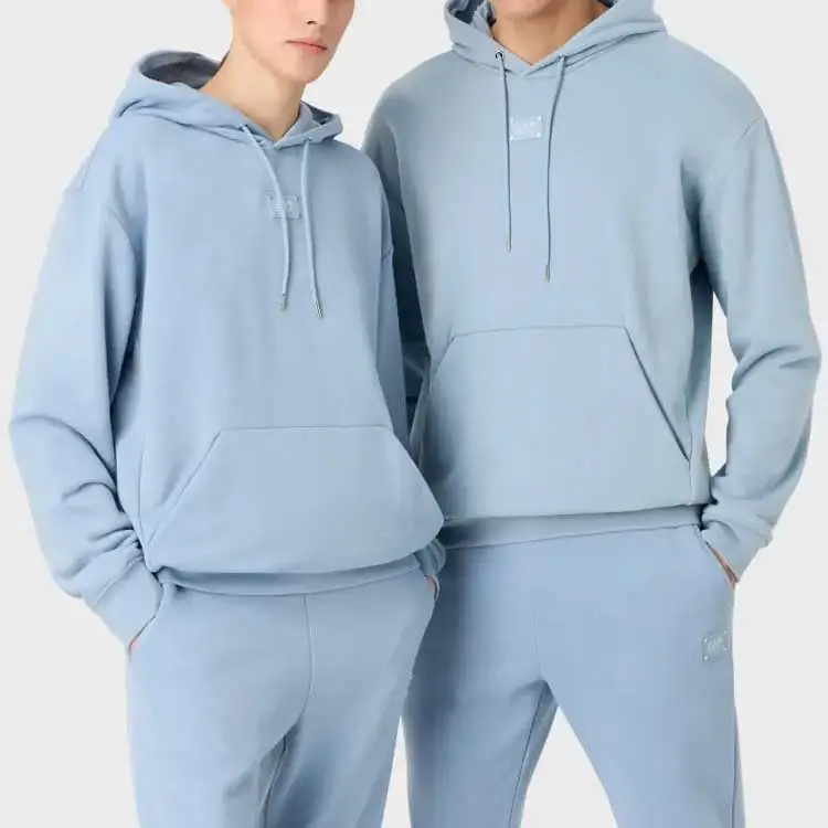 EMPORIO ARMANI EA7 Sweatshirts Unisex Light Blue-2