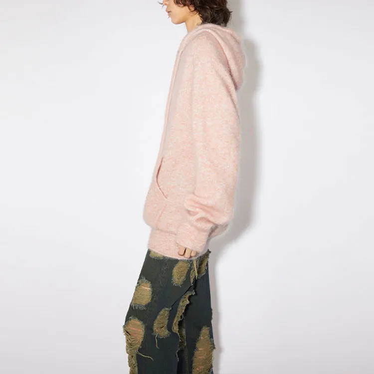 Acne Studios Crewneck Cardigan 'Faded Pink'-2