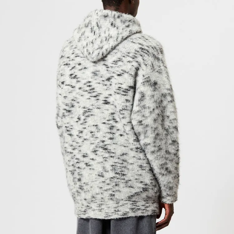 ISABEL MARANT Knitted Drawstring Hoodie-3