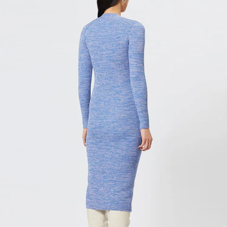ISABEL MARANT Long-Sleeved Dresses Women's Lavender-3