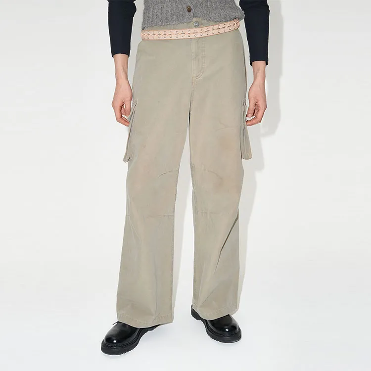 OUR LEGACY Cargo Pants Men Khaki-4