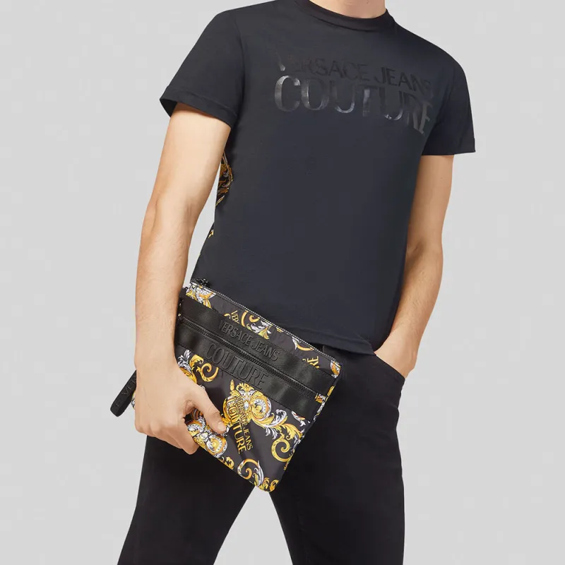 VERSACE JEANS COUTURE Polyester Clutch Regular Women's Black-5