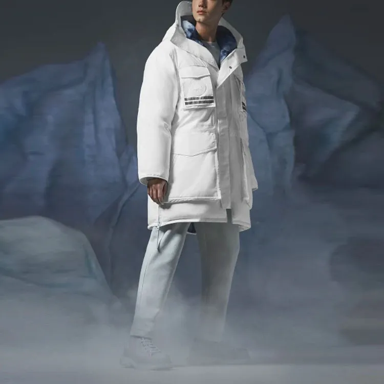 Canada Goose Snow Mantra Series Winter Down Jacket Unisex White-6