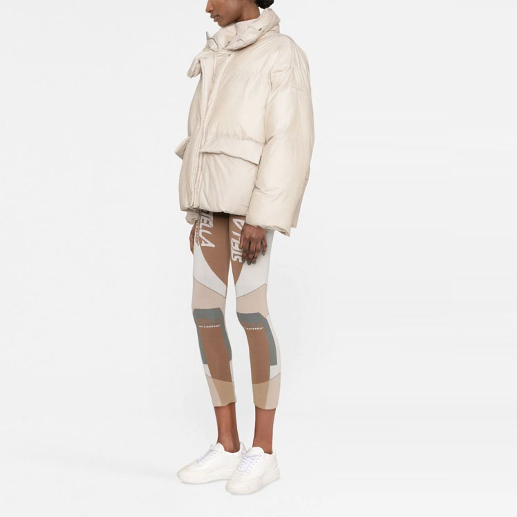 Stella McCartney Jackets Women's Gray White 38 - POIZON