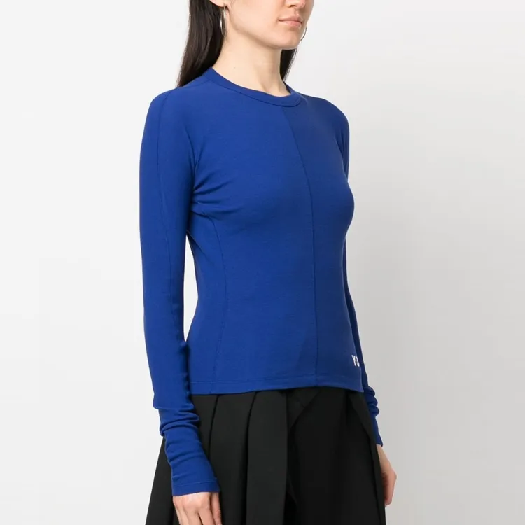 Yohji Yamamoto T Shirts Women's Royal Blue-2