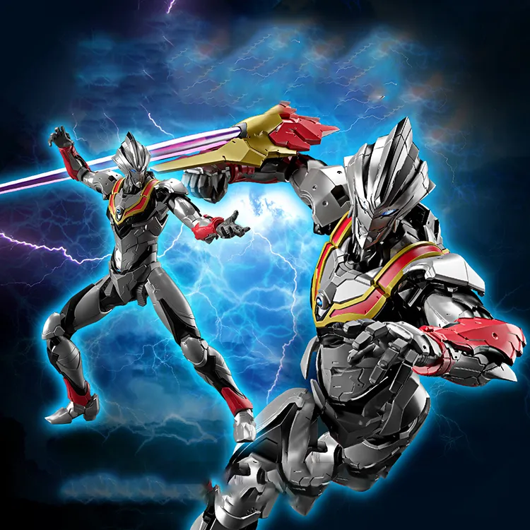 BANDAI Figure Rise Evil Ultraman Tiga Action Playable Version Model Kits-1
