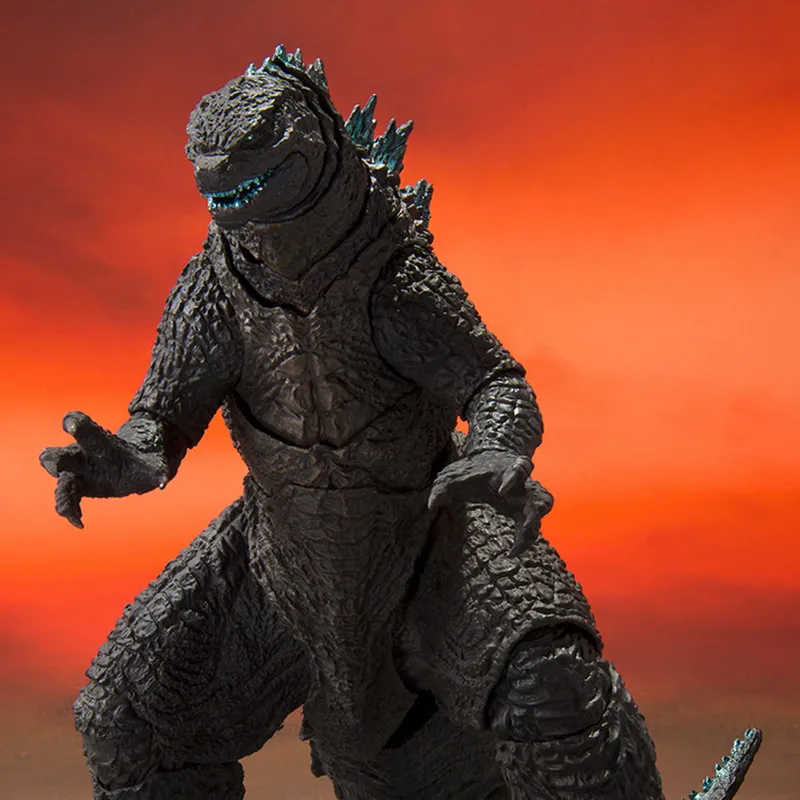 BANDAI Godzilla Bandai S.H.Monsters Universe Godzilla Vs. Kong 2021 16cm Scale Figures-1