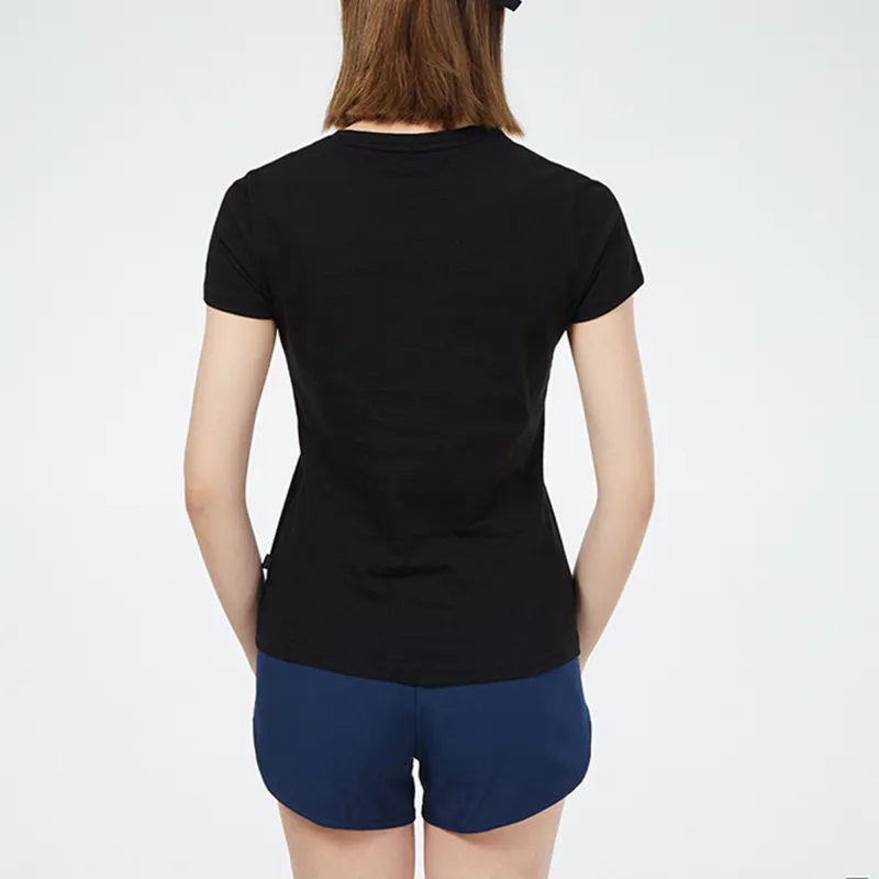 PUMA Set in Sleeve T Shirt Women's Black-3
