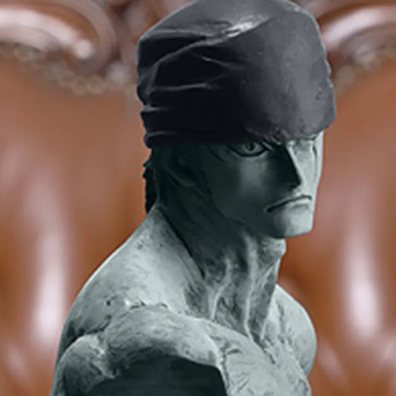 BANPRESTO Roronoa Zoro Glasses Factory Bust Sculpture Stylist X Photographer Special Version Scale Figures 16cm-2