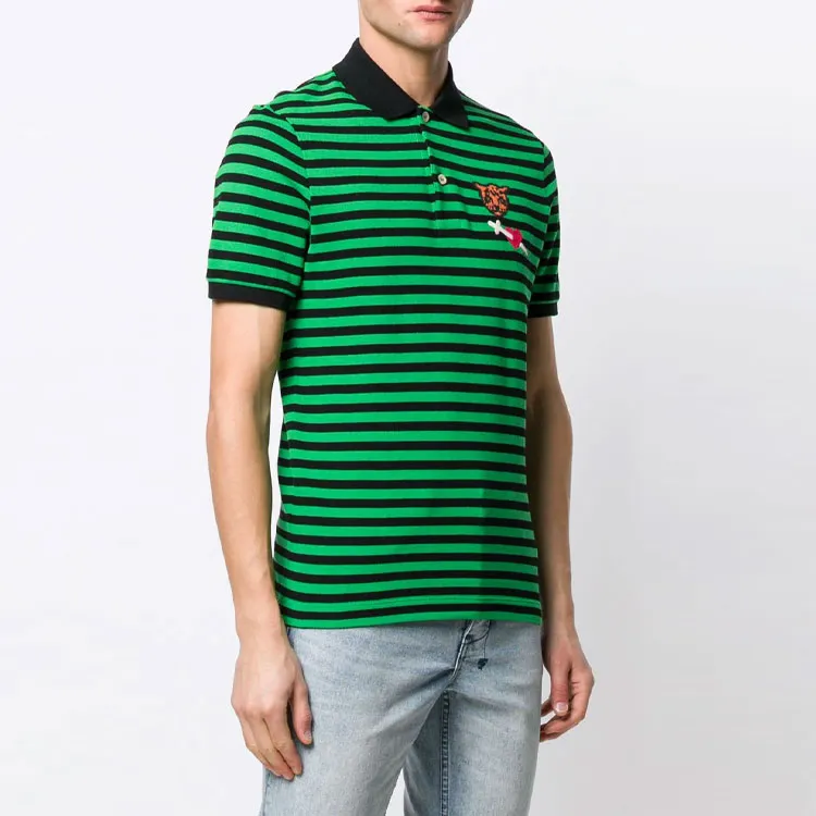 GUCCI Polo Shirts Men Green-1