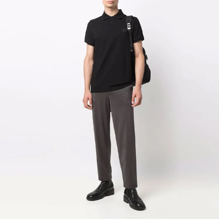 Moncler FW21 Polo Shirts Men Black-1