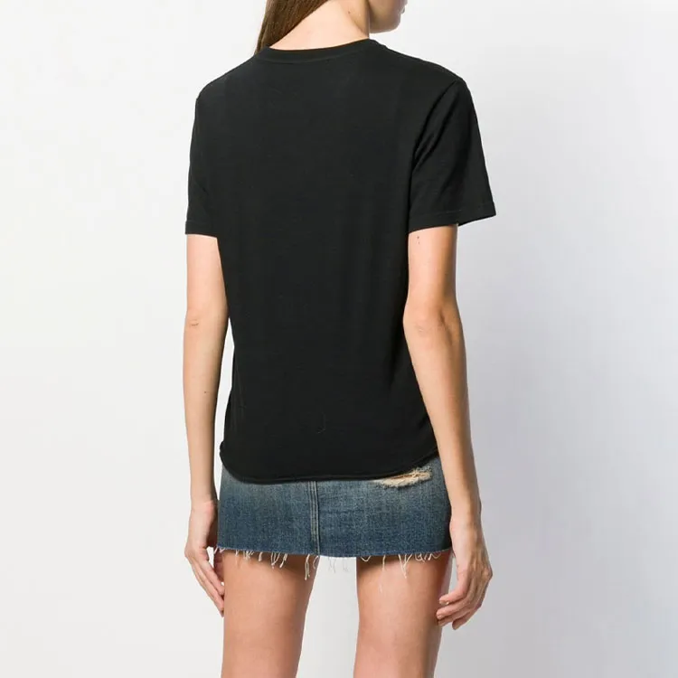 SAINT LAURENT T Shirt Women's Black-2