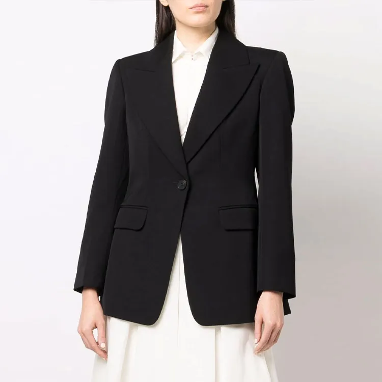 Alexander McQueen Buttoned Tailored Blazer-1