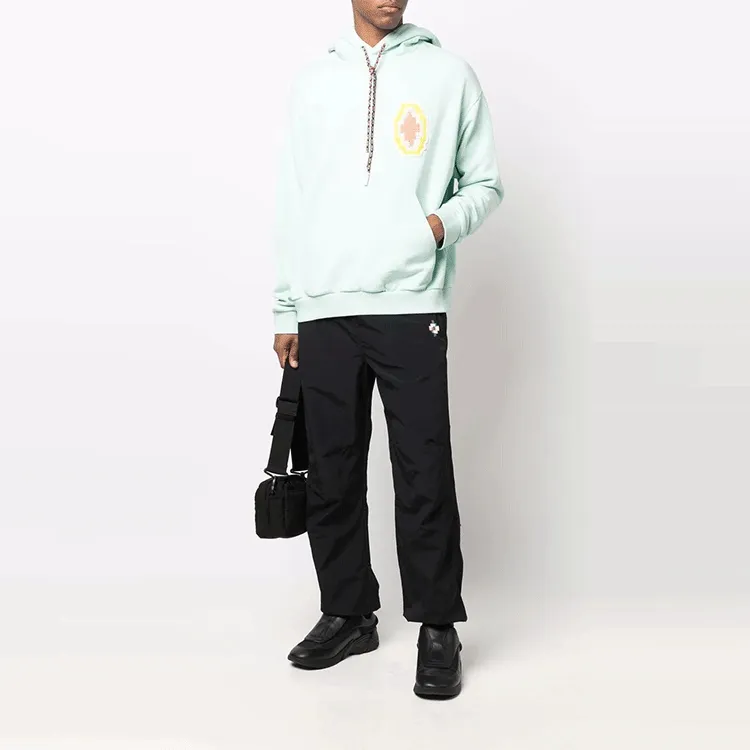 Marcelo Burlon Macramé Cross Patch Hoodie-1