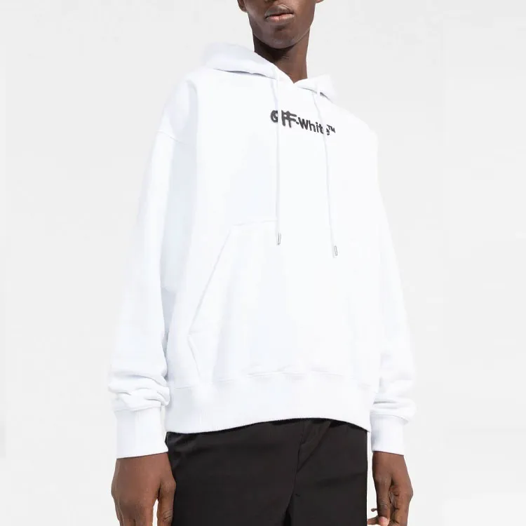 Off Arrows motif Hoodie-2