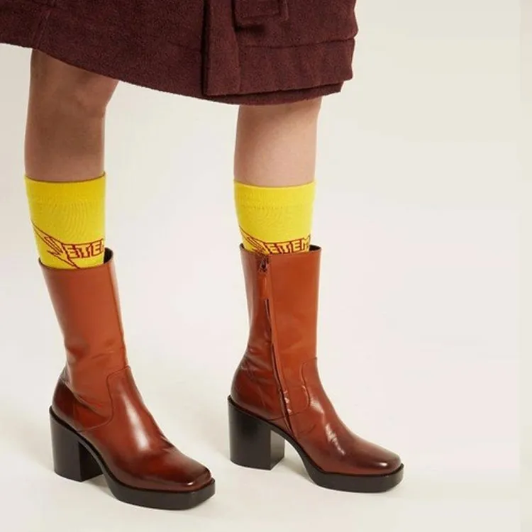 Vetements Women's Mid-Calf Socks-2
