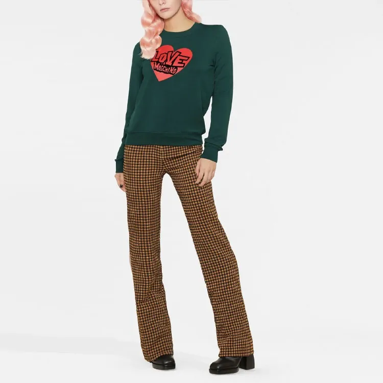 LOVE MOSCHINO FW22 Sweater Women's Green-1