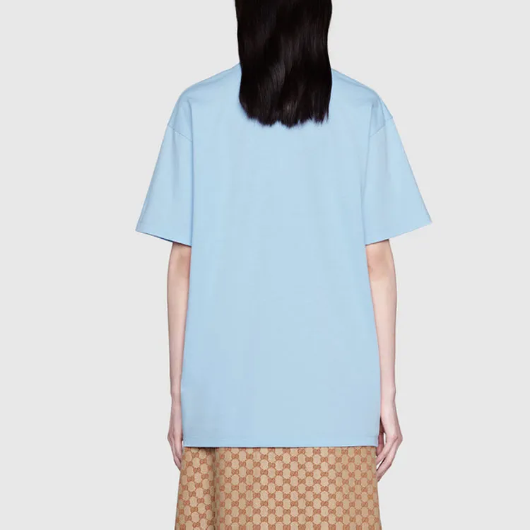 GUCCI SS21 T Shirt Women's Blue-2