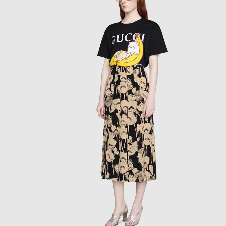 GUCCI X Bananya Printed Short sleeve T shirt-1