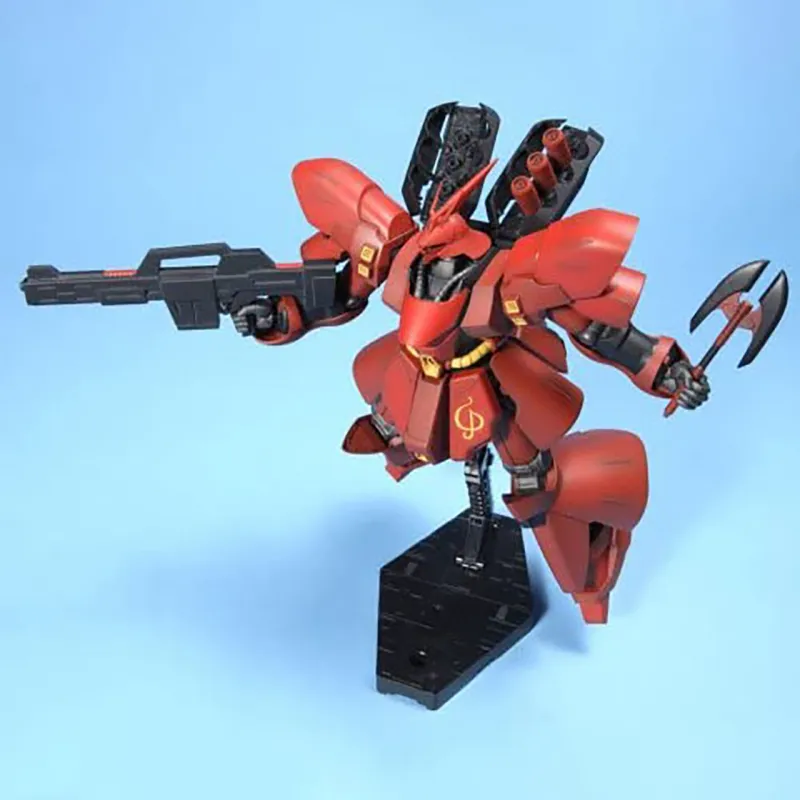 BANDAI HG Collection 1 144 Sazabi Mobile Suit Gundam, Xia Yu's Rise Red Model Kits 13cm-3