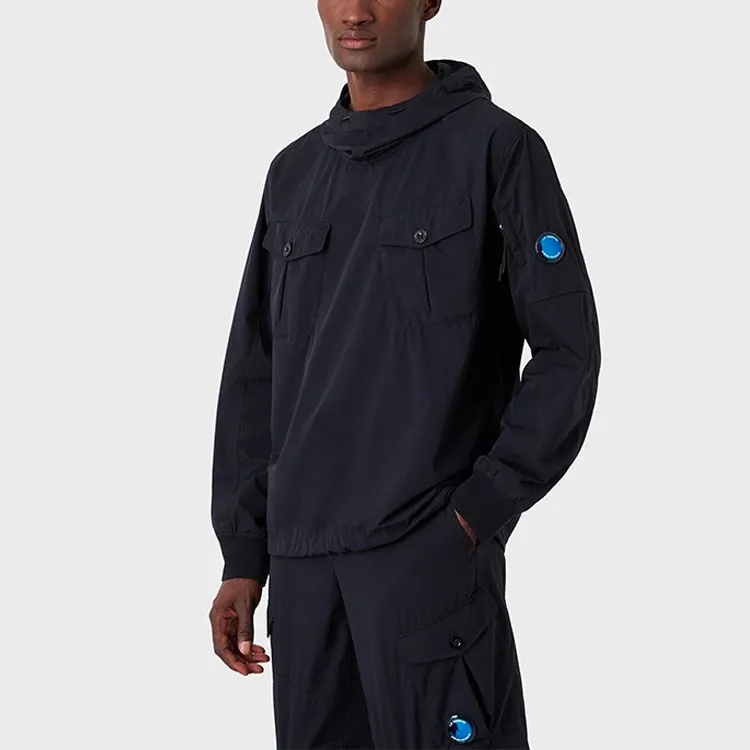 C.p.company X EMPORIO ARMANI Sweatshirts Men Black-2