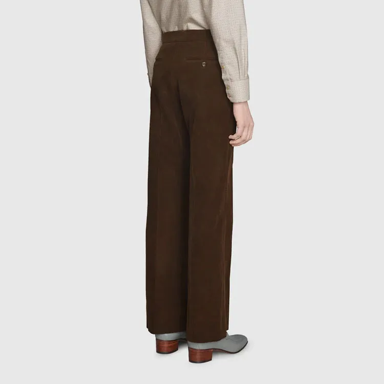 GUCCI Cuffed Corduroy Pants-2