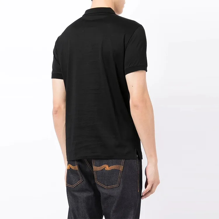 EMPORIO ARMANI Polo Shirts Men Black-2