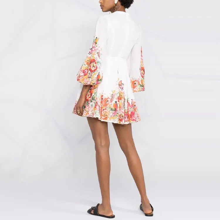 Zimmermann Long Sleeved Dresses Women's White-2