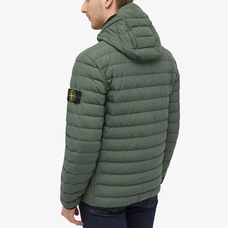 STONE ISLAND Down Jackets Men Green-3
