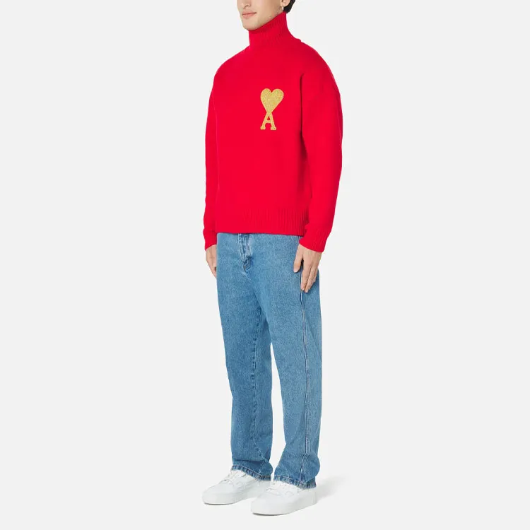 AMIPARIS Sweaters Men Red-1