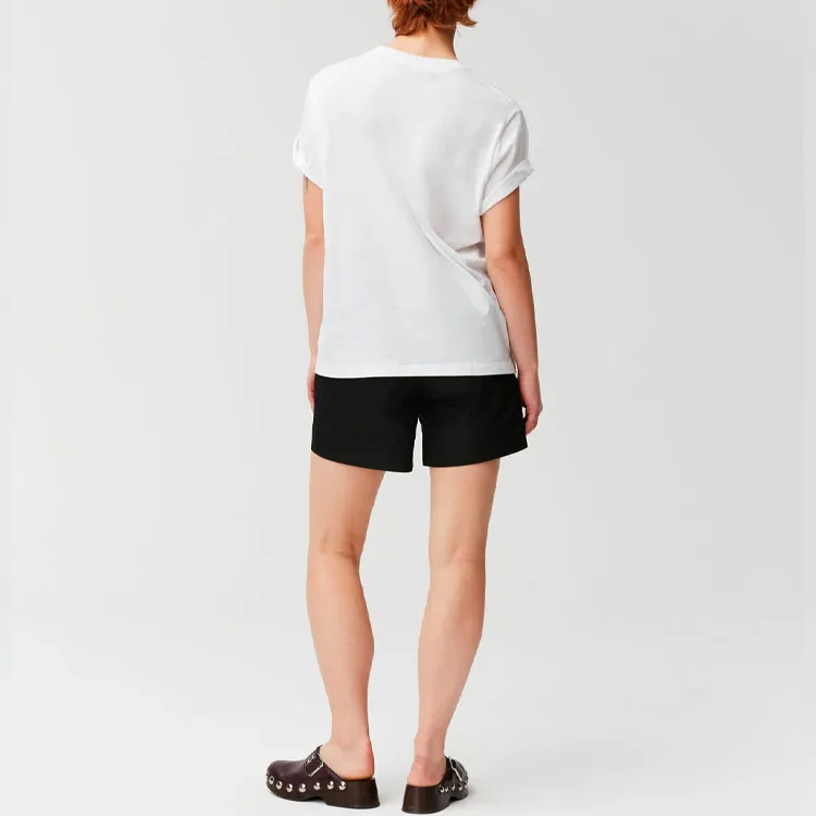 GANNI T Shirts Women's White-3