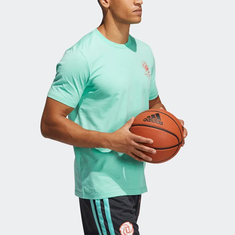 Adidas T Shirts Men Mint Green-2