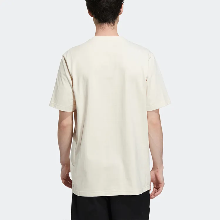 Adidas Originals T Shirt Men's Yellow White-2