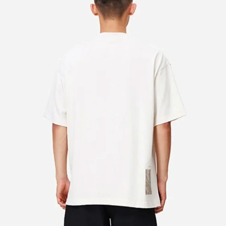 LiNing Li Ning X Jackie Chan Co branded Kung Fu Series T Shirt Unisex Pearl White-3