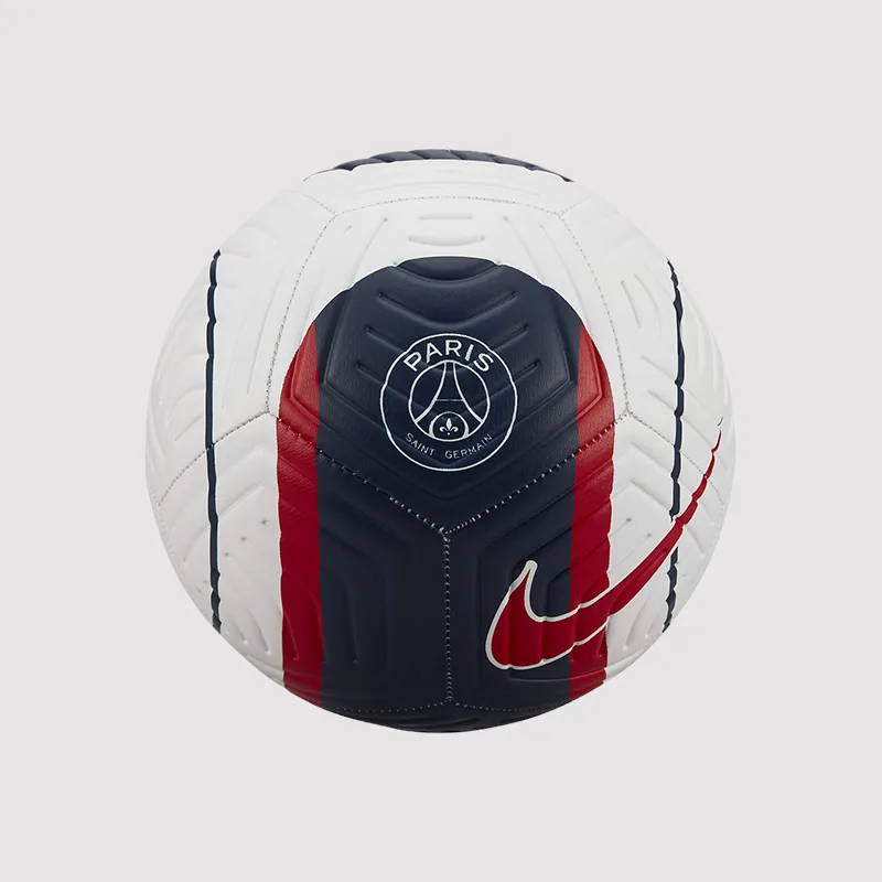 Nike Size 5 Ball Soccer Rubber Machine Stitched Soccer Ball Unisex White Blue-2