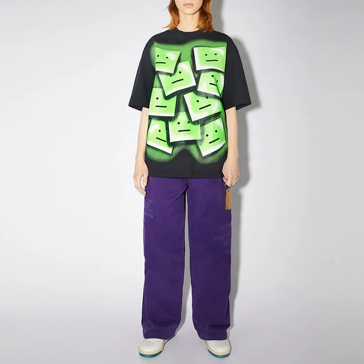 Acne Studios T Shirts Unisex Black-1
