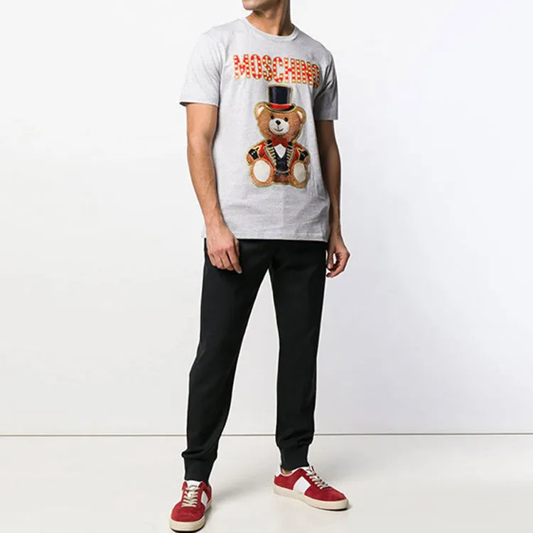 MOSCHINO T Shirts Men Gray-3