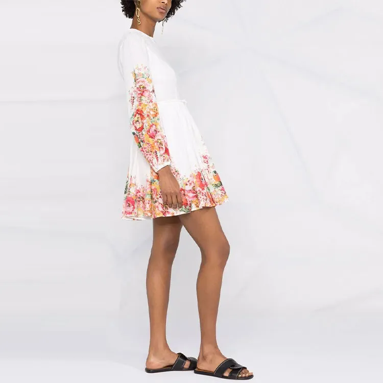 Zimmermann Long Sleeved Dresses Women's White-3