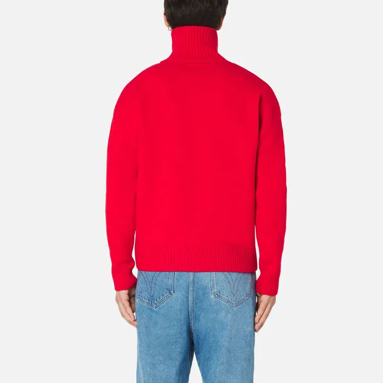 AMIPARIS Sweaters Men Red-2